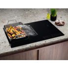 Electrolux ECC83410CK beépíthető indukciós főzőlap beépített páraelszívóval, Bridge funkció, 80 cm