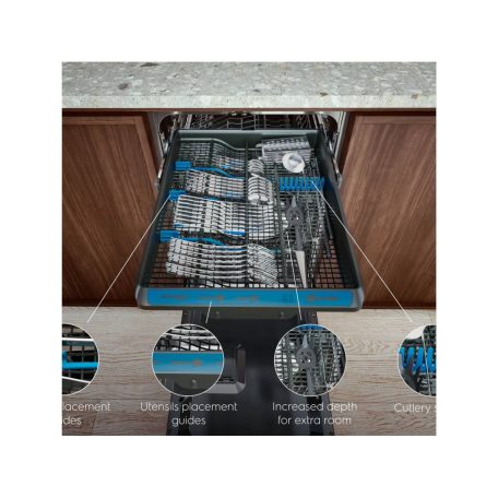 Electrolux EEG63500L Beépíthető keskeny mosogatógép, 45 cm