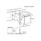 Electrolux EEM43300IX beépíthető mosogatógép, 45 cm AirDry MaxiFlex