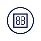 Electrolux EHF6547FXK Kerámia főzőlap, 60 cm