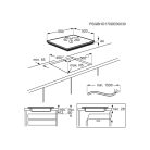 Electrolux EIV634 Beépíthető indukciós főzőlap, 60 cm
