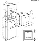 Electrolux EMS4253TBX beépíthető mikrohullámú sütő grill funkcióval