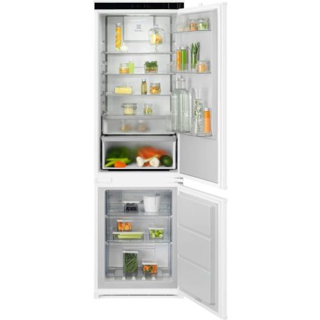 Electrolux ENA7CD18S beépíthető alulfagyasztós kombi hűtő, 177,2 cm