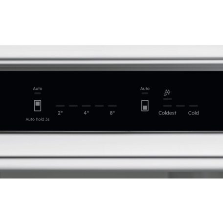 Electrolux ENA7CD18S beépíthető alulfagyasztós kombi hűtő, 177,2 cm
