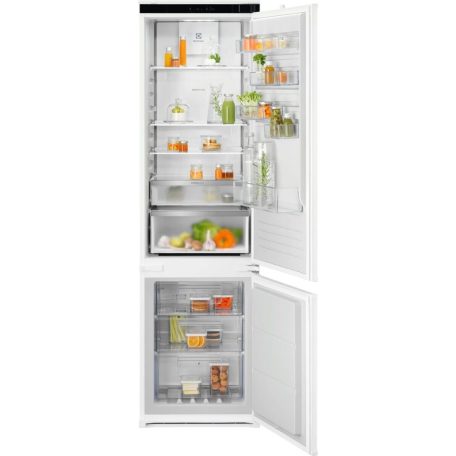 Electrolux ENA7CD19S beépíthető alulfagyasztós kombi hűtő, 188.4 cm