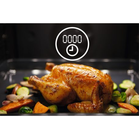 Electrolux EOD5F71Z beépíthető gőzsütő, katalitikus öntisztító hátfal/Aqua Clean tisztítással