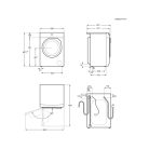 Electrolux EW6F8482E szabadonálló Elöltöltős mosógép ÖKOInverter motor