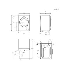   Electrolux EW6FY8493DE szabadonálló Elöltöltős mosógép ÖKOInverter motor