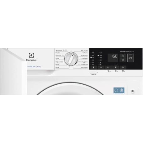 Electrolux EW7F448WI Beépíthető mosógép, gőzprogram, ÖKOInverter motor