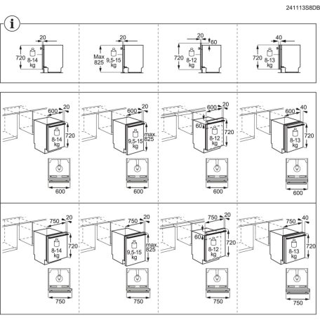 AEG FHK74707P beépíthető mosogatógép, Quickselect kezelőpanel, AirDry