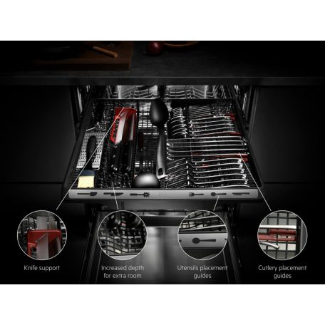 AEG FHK74707P beépíthető mosogatógép, Quickselect kezelőpanel, AirDry