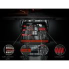AEG FSE74557P Beépíthető keskeny mosogatógép, Quickselect kezelőpanel, AirDry