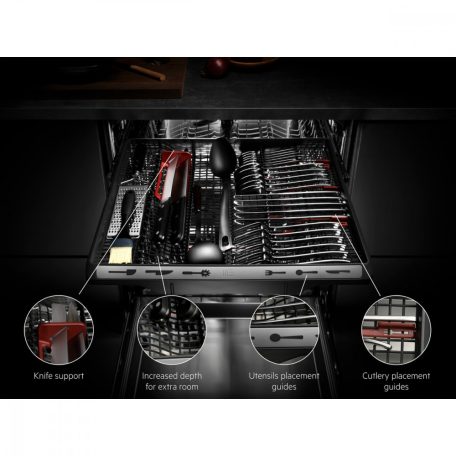 AEG FSE74707P beépíthető mosogatógép, Quickselect kezelőpanel, AirDry