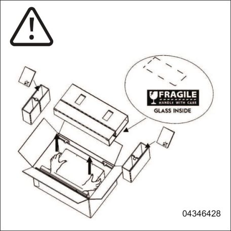 AEG GDP869PB  Teleszkópos páraelszívó, Breeze funkció, 90 cm