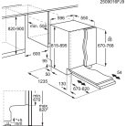 AEG GI7212A2SN beépíthető mosogatógép, Quickselect kezelőpanel, AirDry