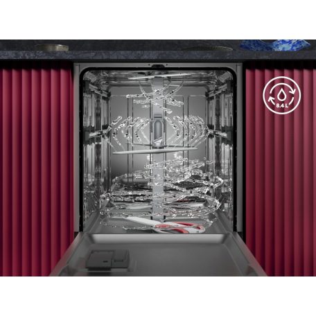 AEG GI8200A2TN CleaningPerformance Beépíthető mosogatógép, Quickselect kezelőpanel, AirDry