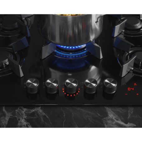 AEG HKB64453NB Gáz főzőlap, Hob2Hood, 60 cm
