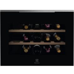   Electrolux KBW6X Beépíthető kompakt borhűtő, 15 palack, 44 cm