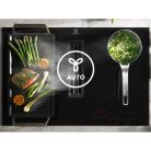 Electrolux KCC83443 indukciós főzőlap beépített páraelszívóval 80 cm - ComboHob