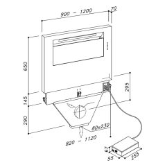   Sirius OUTLET - Páraelszívó S-DD7 EM 880 inox - Szépséghibás termék!