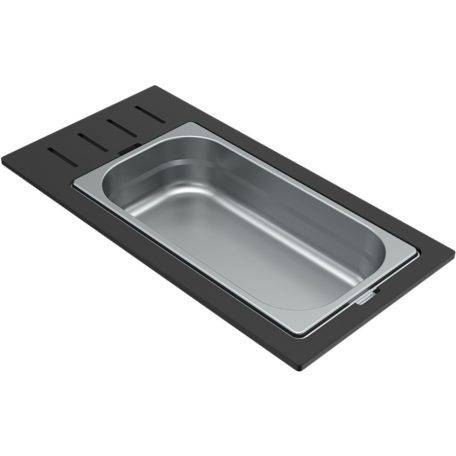 ELLECI - Tároló edény egyrészes gourmet 366 HPL kerettel - Inox