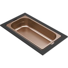   ELLECI - Tároló edény egyrészes gourmet 378 bronz HPL kerettel