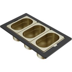   ELLECI - KF033100GD Gourmet szett 1/9 BEST arany - Kifutó termék!