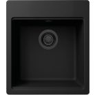 ELLECI - Mosogatótálca Time 102 G40 Nero fekete tartozékokkal