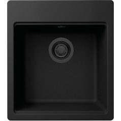   ELLECI - Mosogatótálca Time 102 G40 Nero fekete tartozékokkal