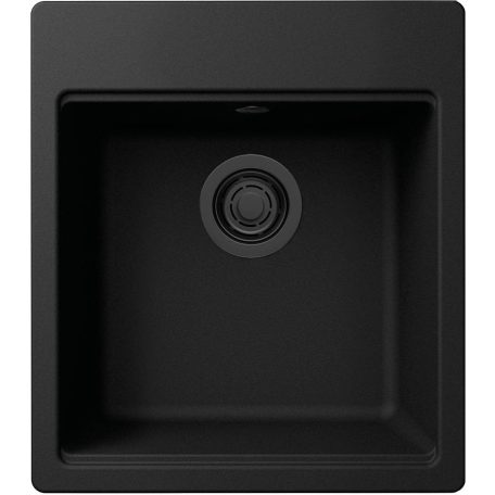ELLECI - Mosogatótálca Time 102 G40 Nero fekete tartozékokkal