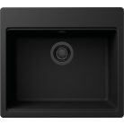 ELLECI - Mosogatótálca Time 105 G40 Nero fekete tartozékokkal