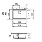 ELLECI - Mosogatótálca Best 105 Workstation G51 Avena