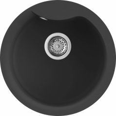 ELLECI - Mosogatótálca Ego ROUND G40 Nero