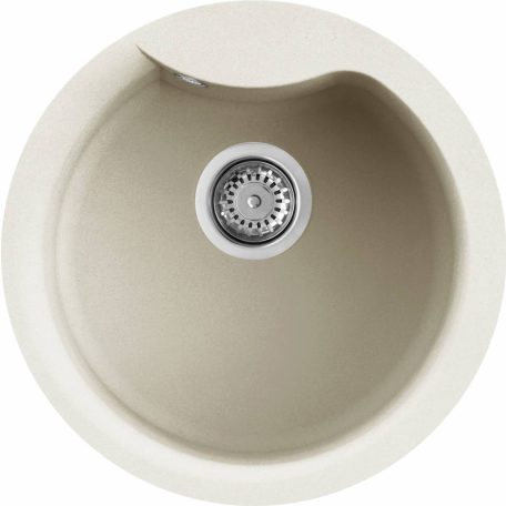 ELLECI - Mosogatótálca Ego ROUND G62 Bianco Antico