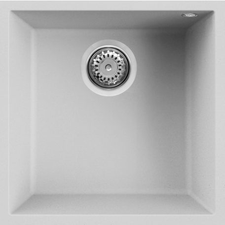 ELLECI - Mosogatótálca Quadra 102 UM G68 Bianco munkalap alá szerelhető