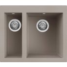 ELLECI - Mosogatótálca Quadra 150 G43 Tortora - Kifutó termék!