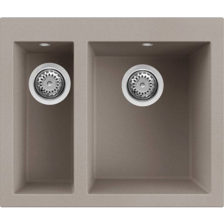 ELLECI - Mosogatótálca Quadra 150 G43 Tortora - Kifutó termék!