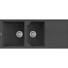   ELLECI - Mosogatótálca Tekno 500 G59 Antracite - Kifutó termék!