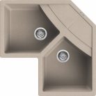 ELLECI - Mosogatótálca Unico CORNER sarok G51 Avena