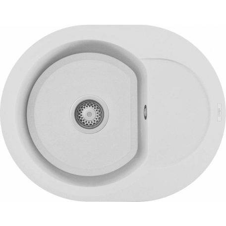ELLECI - Mosogatótálca Easy ROUND 600 G68 Bianco
