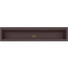 ELLECI - Mosogatótálca Dialogo C86 K87 Cocoa bronz tartozékokkal