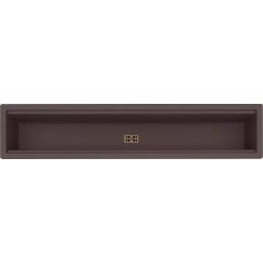   ELLECI - Mosogatótálca Dialogo C86 K87 Cocoa bronz tartozékokkal