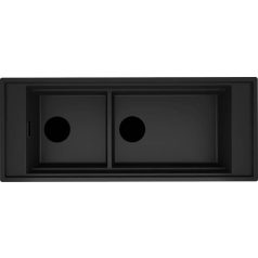   ELLECI - Mosogatótálca Mixology 590 K99 Black fekete tartozékokkal