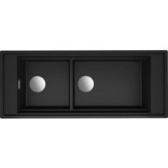   ELLECI - Mosogatótálca Mixology 590 K86 Black inox tartozékokkal