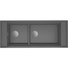   ELLECI - Mosogatótálca Mixology 590 K99 Concrete inox tartozékokkal