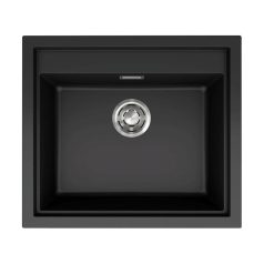   ELLECI - Mosogatótálca Sintesi 105 K86 Black inox tartozékokkal