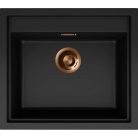 ELLECI - Mosogatótálca Sintesi 105 K86 Black bronz tartozékokkal
