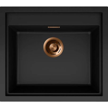 ELLECI - Mosogatótálca Sintesi 105 K86 Black bronz tartozékokkal