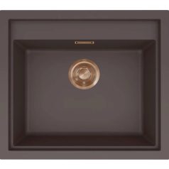   ELLECI - Mosogatótálca Sintesi 105 K87 Cocoa bronz tartozékokkal
