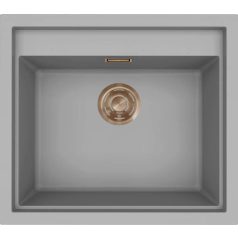   ELLECI - Mosogatótálca Sintesi 105 K99 Concrete bronz tartozékokkal